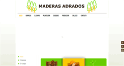 Desktop Screenshot of maderasadrados.com