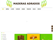 Tablet Screenshot of maderasadrados.com